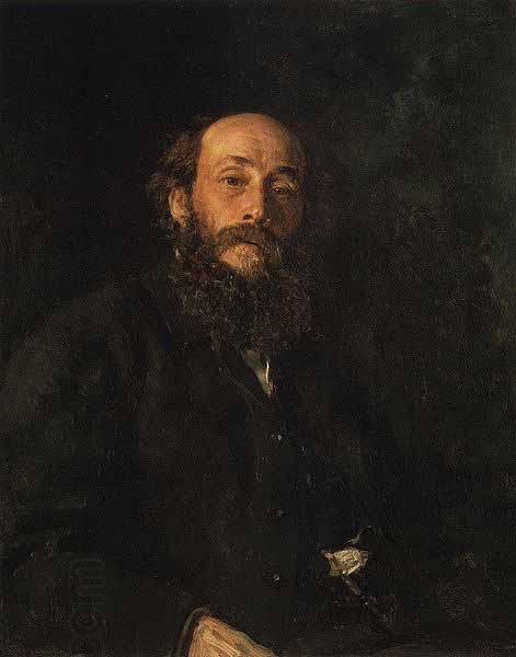 Ilya Repin Portrait of painter Nikolai Nikolayevich Ge China oil painting art